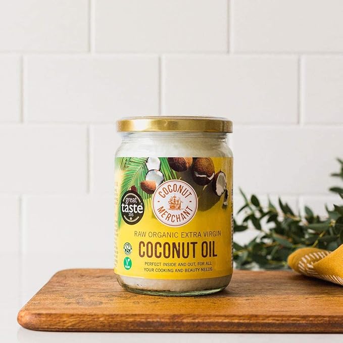 Coconut Merchant Organic Coconut Oil 17.6 Ounce | Extra Virgin Raw Cold Pressed Unrefined | Ethically Sourced Vegan Ketogenic and 100% Natural | For Hair Skin &amp Cooking(17.6 Oz / 500mL)