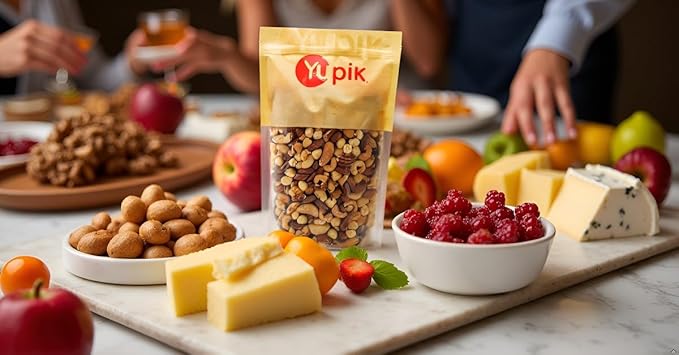 Yupik Deluxe Salted Roasted Mixed Nuts Without Peanuts 2.2 lbs. (Pack of 6)