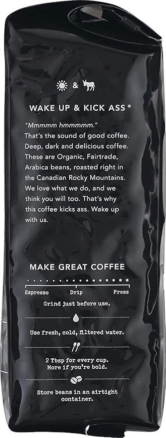 Kicking Horse Coffee Grizzly Claw Dark Roast Whole Bean 10 oz - Certified Organic Fairtrade Kosher Coffee (Pack of 6) (Packaging may vary)10 Ounce (Pack of 6)