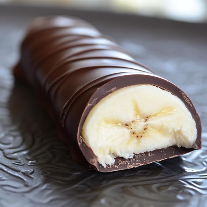 Kraš Bananko 120g - Irresistibly Delicious Mini Chocolate Covered Foam Bananas - Treat Yourself to Every Bite of Sweet Bliss! Pack of 5 (30G 72 Pack)