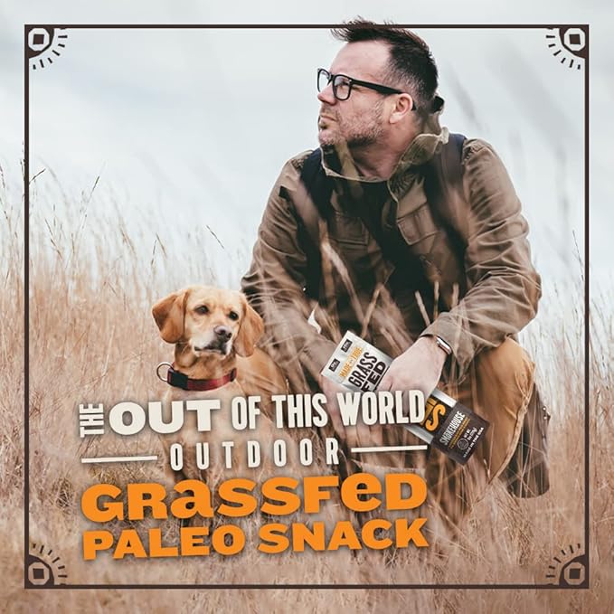 Made by True Smokehouse Biltong Slab - Premium Grass-Fed Beef Jerky Slab (8 oz Pack of 1) - High-Protein Smoky Keto Snack Natural &amp Gluten-Free Antibiotic-Free Zero Carb Uncut Charcuterie Sla