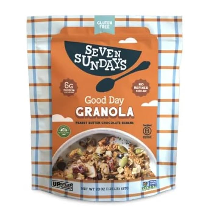 Seven sundays Good Day Gluten-Free Granola 20 oz (2pack)