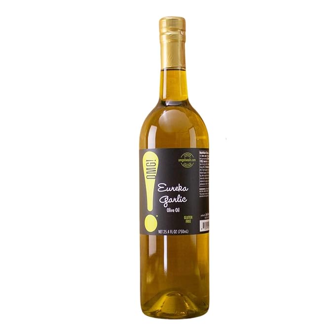 OMG!: Delicious Dipping Oil | As found in Pike Place Market | Perfect for breads veggies salads and marinades. (Eureka Garlic)