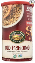 COUNTRY CHOICE ORGANICOrganic Oven Toasted Old Fashioned Oats 18-Ounce Canisters (Pack of 48)