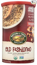 Country Choice Organic Old Fashioned Oven Toasted Oats 18 oz (Pack of 6)