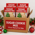 Sugar Cookie Mix 17.5 oz Pack of 5 | Classic Holiday Cookie Dough Base | Easy to Bake for Christmas Parties &amp Decorating Activities. Pakage May Vary