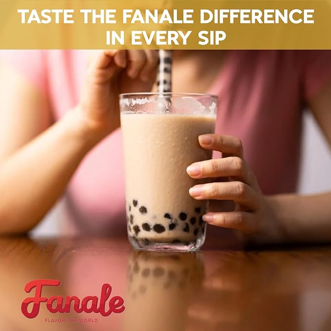 Fanale Premium Lavender Bubble Tea Flavoring Powder | Perfect for Baking Smoothies Desserts and Drinks | Instant Flavoring Powder for Boba Milk Tea - 2.2 Pounds (Pack of 20)