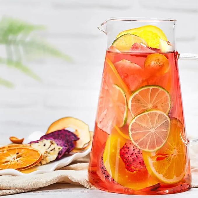 SIJIYUNLI-Fruit Slices Tea 100g/3.53oz Handmade Dried Fruit SlicesCan be soaked in cold or hot water.Contains 10 bags of tea bagsSuitable for gift giving.