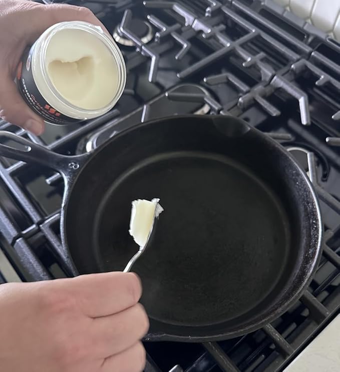 GriddleMATe Griddle Seasoning - Premium 2-in-1 Seasoning for Blackstone Griddle Cast Iron and Carbon Steel Cookware - High Smoke Point - Non-GMO - Made in the USA