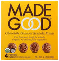 Made Good Organic Granola Chocolate Banana Minis Multipack 24gx4 (Pack of 6)