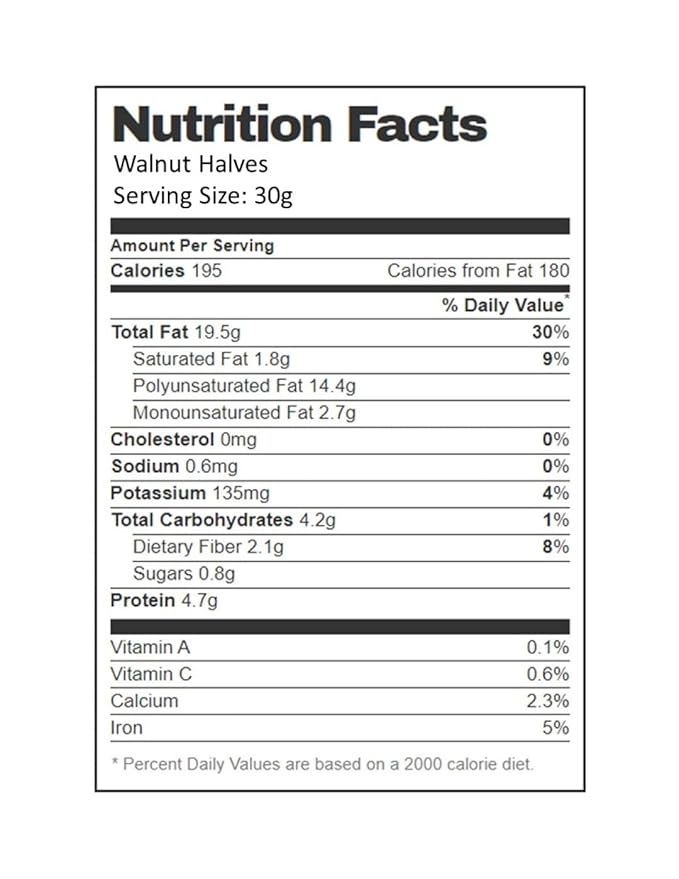Aiva Walnut Halves &amp Pieces Bulk Bag (4 LB) | Natural &amp Unsalted | Perfect for Baking Cooking and Snacking