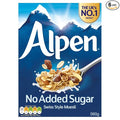 Alpen No Added Sugar The Swiss Recipe 560 G (Pack of 6)
