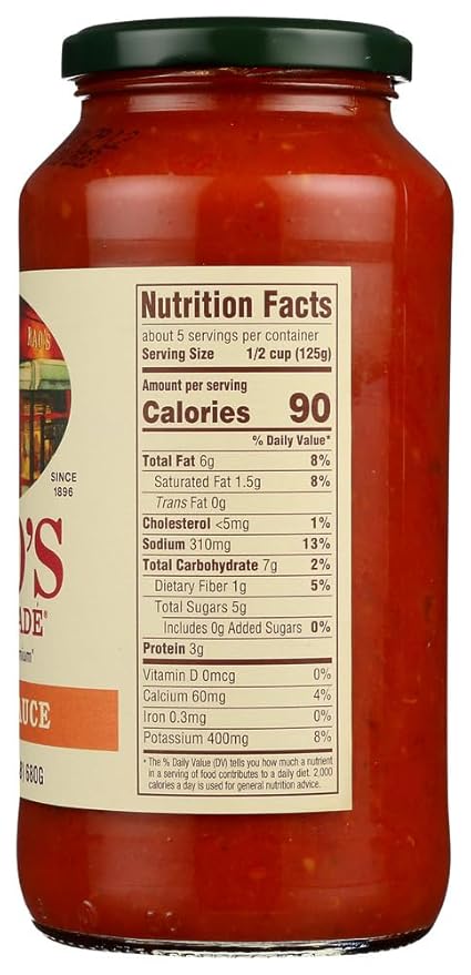Rao's Homemade All Natural Vodka Sauce 24 OZ (Pack of 9)