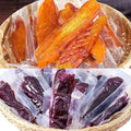 Dried Sweet PotatoDried Purple Potato (400G/800G) Preserved FruitHealthy Nutritious BreakfastWhole Grain FoodInstant FoodDelicious SnackDessert Gifts (2 Flavors800g)