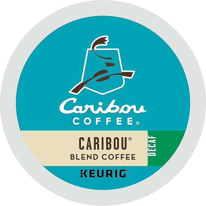 Caribou Coffee 6995CT Caribou Blend Decaf Coffee K-Cups 96/Carton