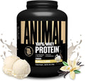 Animal 100% Whey Protein Powder – Whey Blend for Pre Workout or Post Workout Recovery or an Anytime Low Sugar Protein Boost Meal Replacement with BCAA Branched Chain Amino Acids – Vanilla 4 lb
