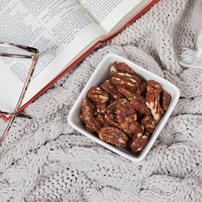 PRIESTER'S | 1lb. Bag | Honey Glazed Pecans | Flavorful Premium-Crop Pecans | Grown with Care &amp Made with Love | Perfect for Gifts Snacking Recipes &amp Toppings | Sweet &amp Crunchy Treat
