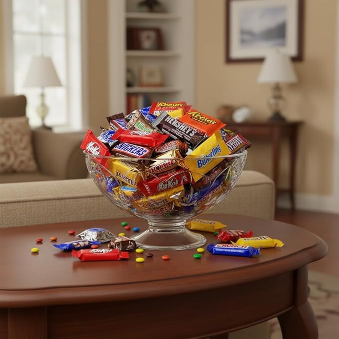 Bulk Chocolate Candy Variety Pack - 8lb Bulk Easter Candy Assortment - Individually Wrapped Chocolate Candy for Egg Hunts Party Favors Parades Office Snacks Gift Bags &amp Pinatas - 8 Pound Box o
