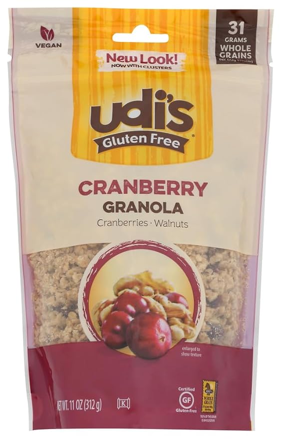 Udi's Cranberry Granola GF (6x12 Oz)