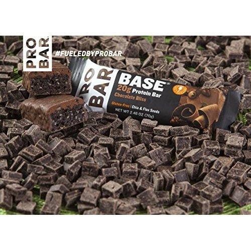 PROBAR Base Protein Bar Peanut Butter Chocolate 2.46 oz (Pack of 12)