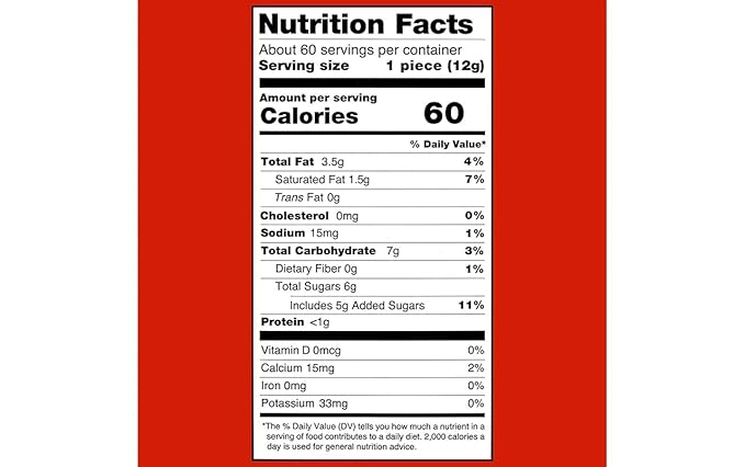 TURTLES BITE SIZE PECANS/CHOCOLATE/CARAMEL BARS 0.42-oz Each (60 in a Pack) by Turtles