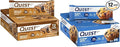 Quest Nutrition Dipped Chocolate Chip Cookie Dough Protein Bars 1.76 Oz 12 Ct &amp Blueberry Muffin Protein Bars High Protein Low Carb Gluten Free Keto Friendly 12 Count (Pack of 1)