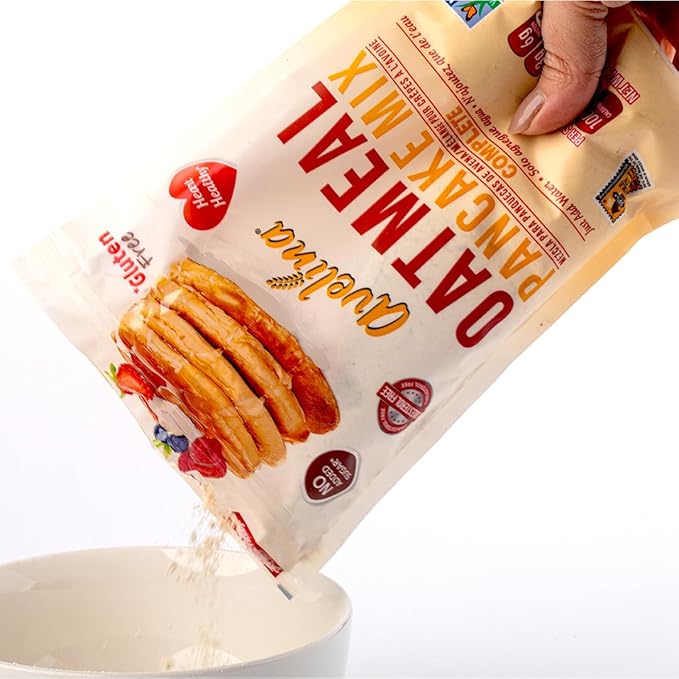 Avelina Oatmeal Pancake Mix - Gluten-Free Oat Flour - 12 oz (Pack of 1)