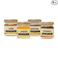 Shiva Organic High Altitude Honey Tasters - Pack of 4 | 50g Each | 200g Total | Explore the Purity of High Altitude Honey