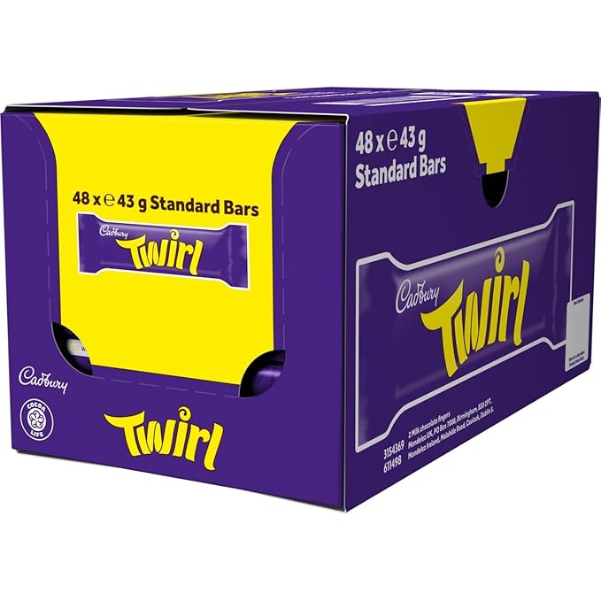 Cadbury Twirl Single Bar (Pack Of 24)