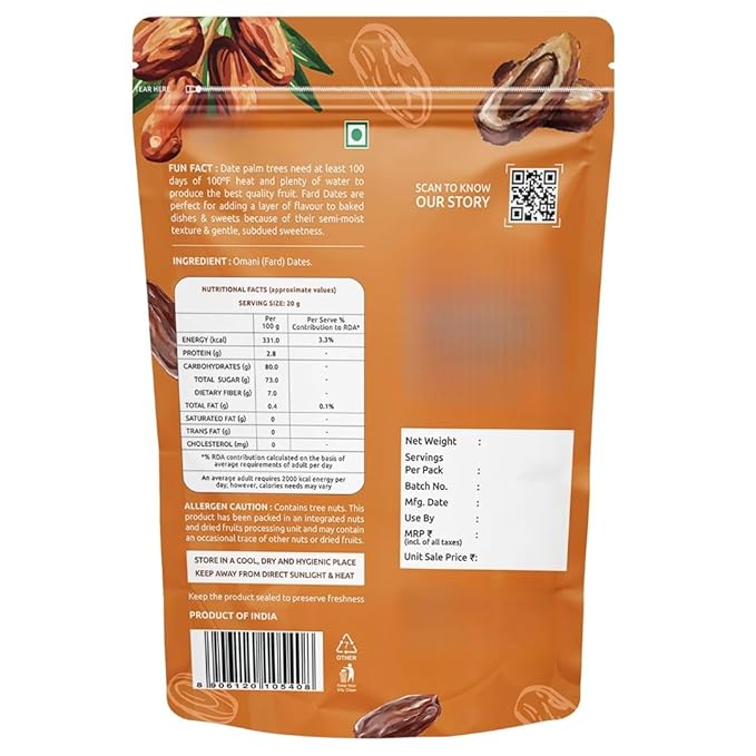 Generic Dates Dates Khajur Dry Dates Dry Fruits Khajoor Healthy Snacks Dates Dry Fruits Date Omani Dates No Added Sugar Healthy &amp Nutritious (Pack of 1) -400 gm