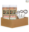2x Williams Food Co Seasoning Rib Tickler 13.5 OZ – Bundle with Measuring Spoon Set – Includes Williams Chili Seasoning for Ideally Seasoned Ribs and Chili – Gift Set (3 Items)