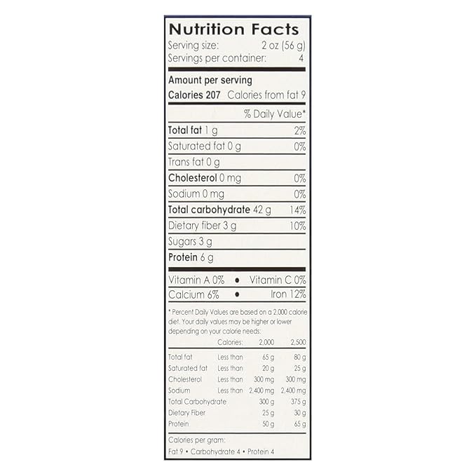 Andean Dream Org MacAroni Quinoa Pasta Gluten Freef ( 12x8 OZ)