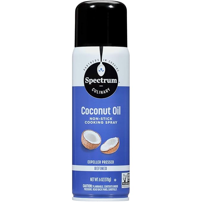 Spectrum Naturals Coconut Oil Spray 6 Oz (Pack of 3)