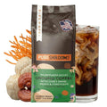 PureShrooms Decaf Mushroom Coffee | Single Origin Swiss Water Ground Infused with Organic Lion’s Mane Reishi &amp Cordyceps + L‑Theanine – Guatemala 12 oz Bag