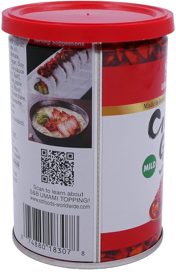 S&ampB Chili Oil with Crunchy Garlic 14.1 Ounce