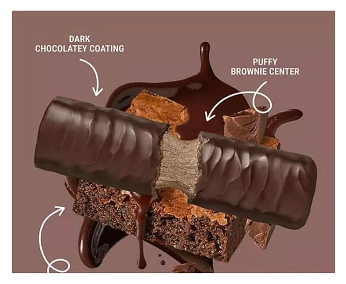 14 Pack Protein Bars 7 Coconut Flavor PUFF and 7 Brownie Batter 17g Protein Gluten Free 19.75 oz