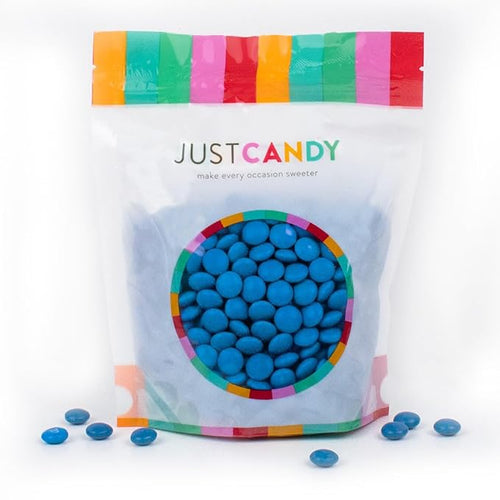 375pcs Blue Coated Candy Milk Chocolate (12oz 375pcs)