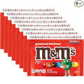 M&ampM’S Peanut Butter Milk Chocolate Candy Bulk Pack of 8 Sharing Size 9 Oz Resealable Bags Creamy Peanut Butter Center Rich Chocolate Candy Perfect for Snacking Parties Movie Night Travel