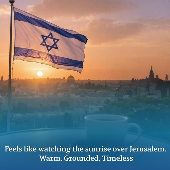 Iron Dome Coffee – Jerusalem Sunrise Medium Roast Ground Coffee – Smooth and Balanced 12oz Bag – Freshly Roasted Ground Coffee – Inspired by the Warmth and Heritage of Jerusalem