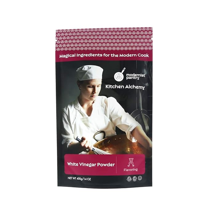 Distilled White Vinegar Powder Gluten-Free Vegan OU Kosher Certified - 400g/14oz