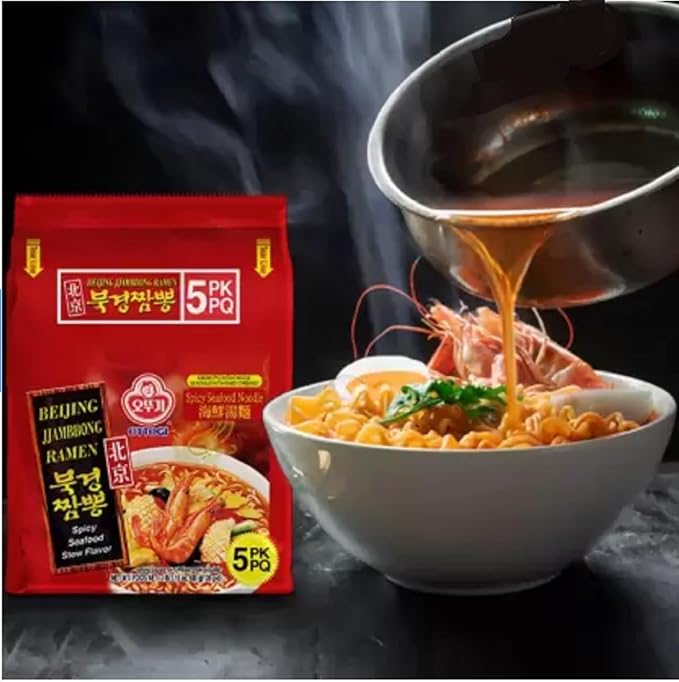 Korean Instant Noodles (CASE SET BEIJING SPICY SEAFOOD)