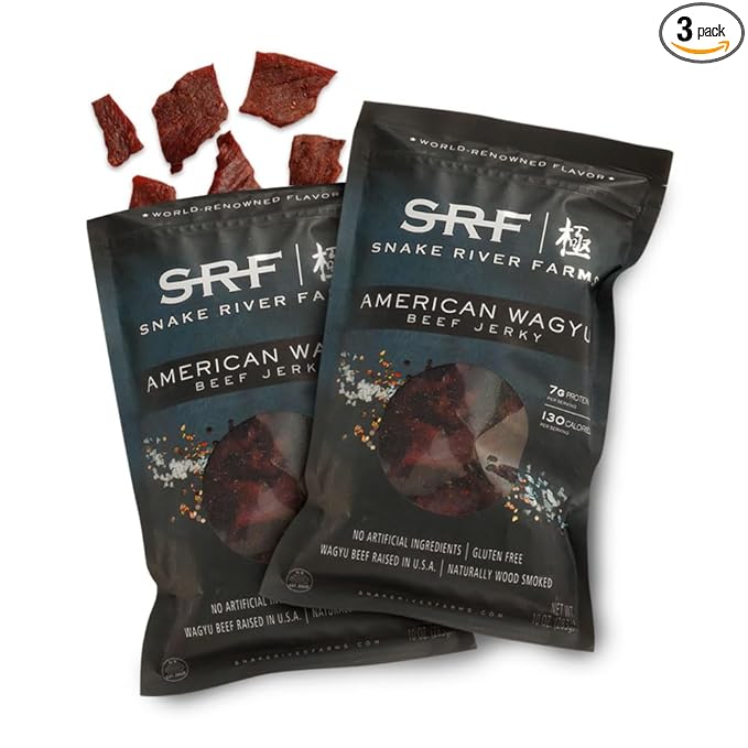 Snake River Farms Wagyu Jerky 10 oz. 2 pack