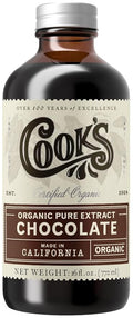 Cook's Organic Chocolate Extract 16 oz