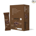 Krono Nutrition Energy Bar - Made with Natural Ingredients - Vegan - Gluten Free - Nuts Free - Soy Free - 50 gram per bars - 12 bars per box (12 count Chocolate &amp Espresso)