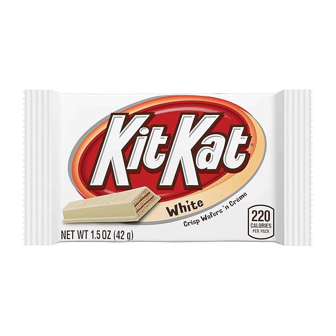 KIT KAT White Creme Wafer Candy Bars 1.5 oz (24 Count)