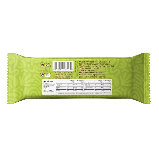 Missy J's Organic Carob Bliss Sampler Pack of 10 Vegan Glutern Free Substitute for Chocolate Perfect for Snacks and Treats