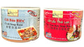 Combo - Crab Soup Base and Thai Tom Yum Soup Base - Cot Bun Rieu va Cot Lau Thai Lan - 10 Oz per Jar with 2 Jars per Order - Product of USA