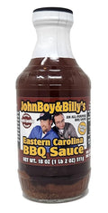 JohnBoy and Billy's Grillin Seasonings Barbeuce Sauces and Grilling Rubs (Secret North Carolina Eastern Sauce 16oz)