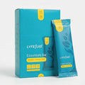 LyfeFuel Essential High Protein Bars | Meal Replacement Vegan 12g Plant-Based Low Carb Protein Bars for Intermittent Fasting - High Fiber MCT Oil 21 Organic Vitamins &amp No Sugar | 10 Servings |