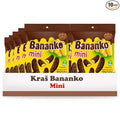 Kraš Bananko 120g - Irresistibly Delicious Mini Chocolate Covered Foam Bananas - Treat Yourself to Every Bite of Sweet Bliss! Pack of 5 (120G 10 Pack)